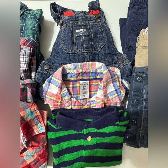 Baby Boy Clothing Bundle 12M 12–18M Carter’s Gap OshKosh LL Bean 10 Pieces - Picture 3 of 6